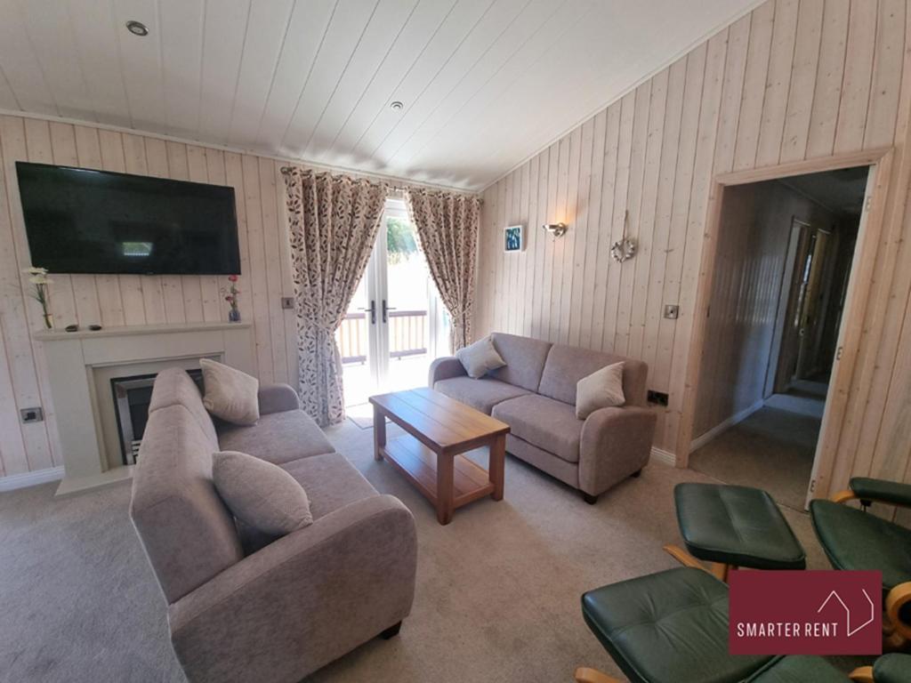 Milford On Sea - 4 Bedroom Lodge In Shorefield Country Park ภายนอก รูปภาพ